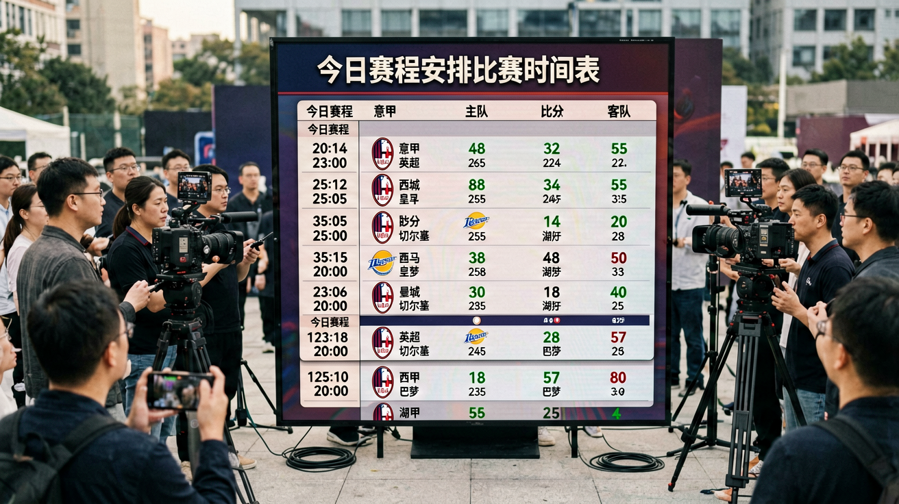 免费足球看球平台今日赛程安排与比赛时间表